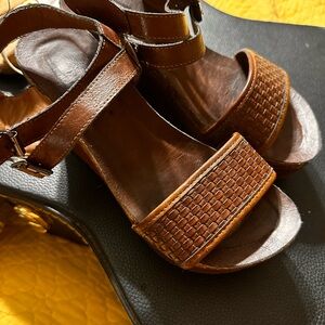 Women's Brown Sandals                 Pierre Dumas